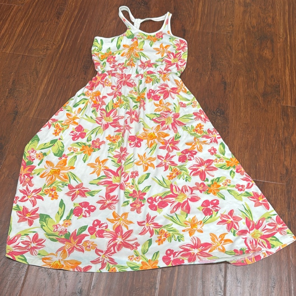 Gap Kids girls tropical floral dress